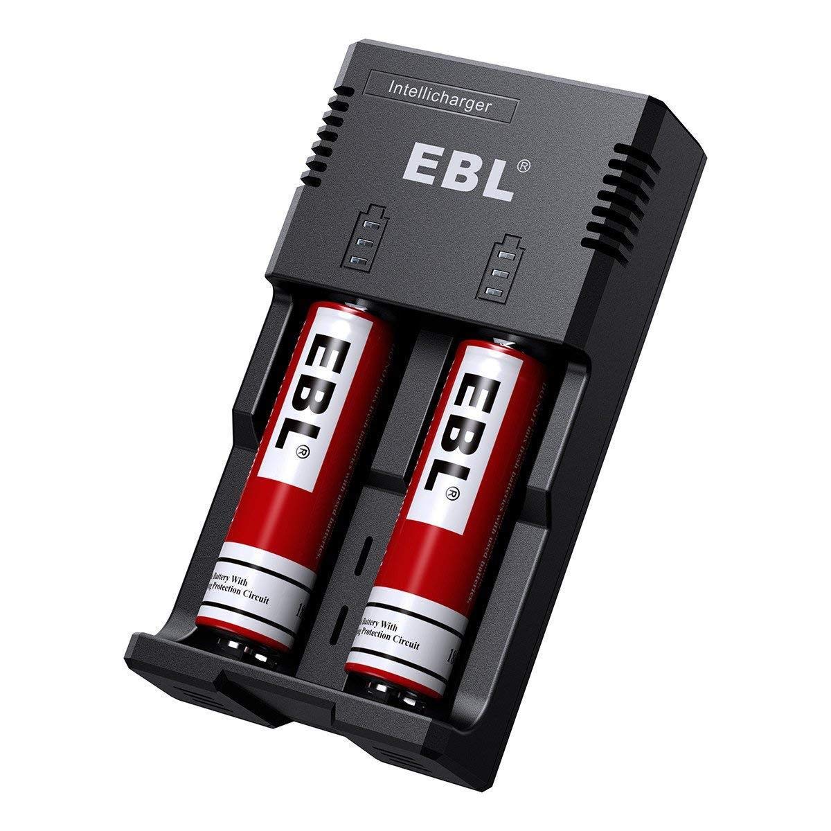 EBL 992 iQuick Intellicharger For 18650 26650 22650 17670 18490 16340 RCR123 14500 10440 Li-ion cylindrical and AA AAA C Ni-MH Ni-CD Rechargeable Batteries