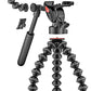 Joby GorillaPod 3K Video PRO Professional Video Head Kit Camera Tripod Stand with Smooth Pan and Tilt Movements for DSLR and Mirrorless Camera