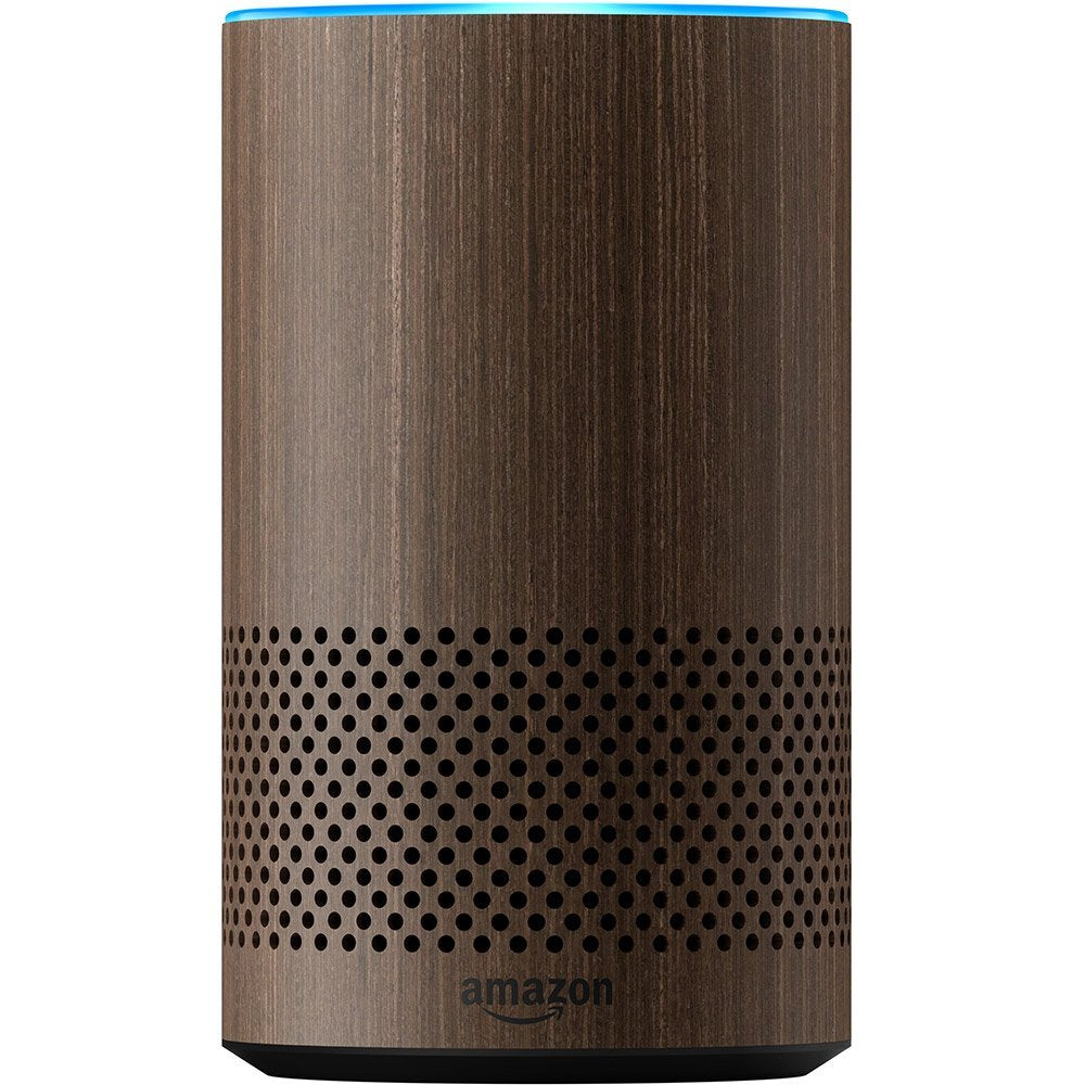 All New  Echo 2nd Generation 2017 Walnut with improved sound pow – JG  Superstore