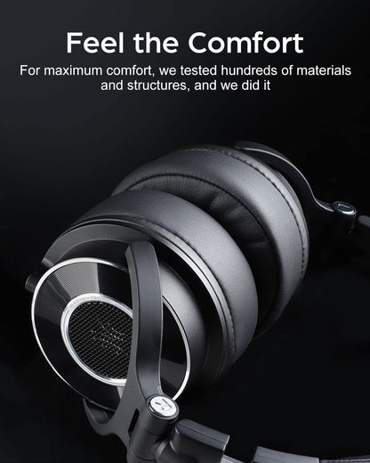 OneOdio MONITOR 60 Wired Professional Studio Headphones with Hi-Res Audio for Music Recording, Production, Live Streaming, and Boardcasting | Blue