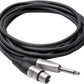 Hosa Technology HPX-010 Unbalanced 1/4" TS Male to 3-Pin XLR Male Audio Cable (10')