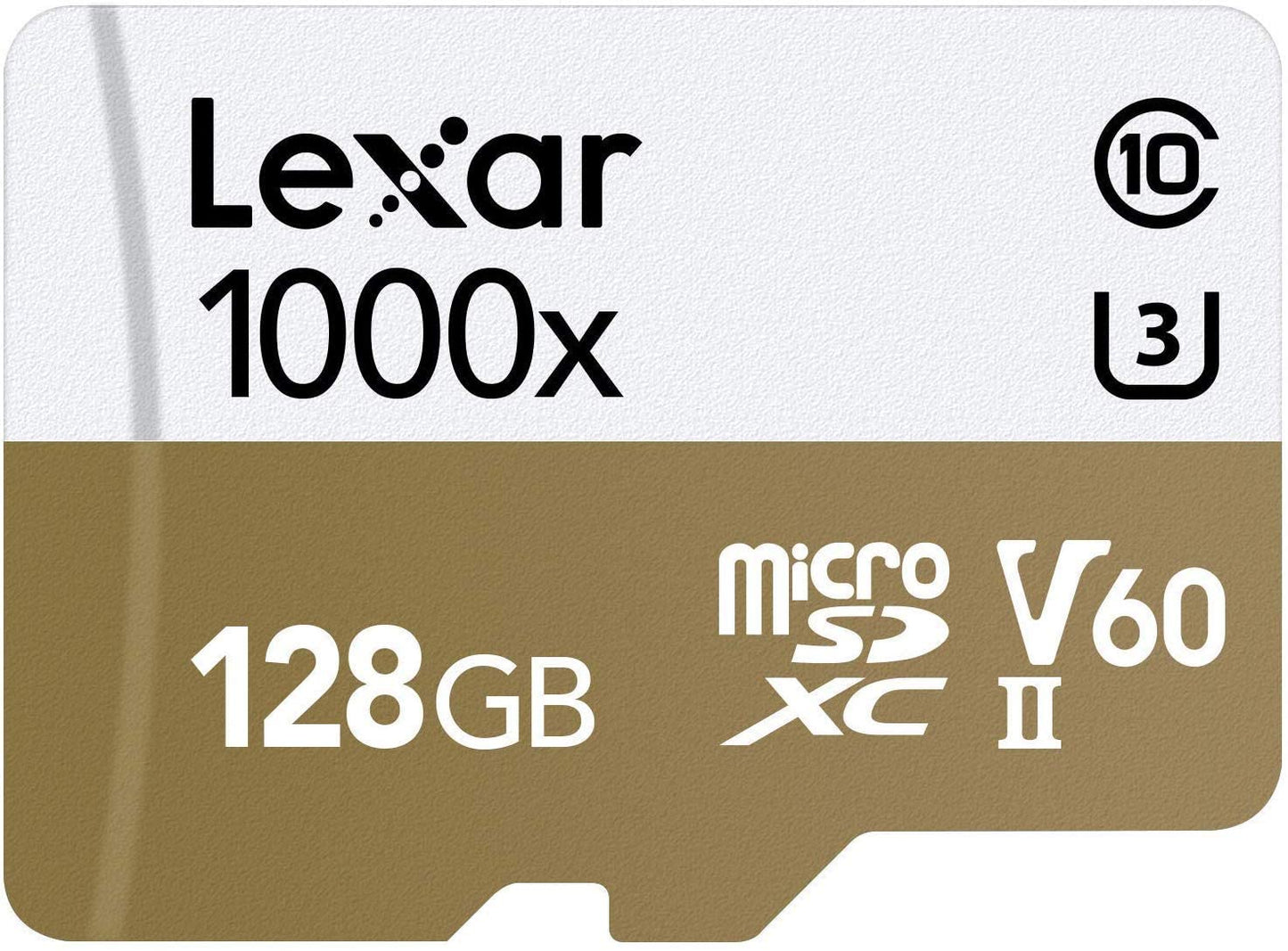 Lexar Professional 1000x 128GB microSDXC UHS II Card with SD UHS-II adapter LSDMI128CB1000A