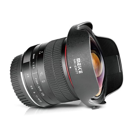 Meike MK-8mm 8mm f/3.5 Wide Angle Fisheye Lens for Nikon F-mount DSLR Camera