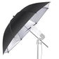Pxel UM-BS108 43" 108cm Black and Silver Reflective Lighting Umbrella