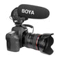 Boya BY-BM3030 On-Camera Super Cardioid Shotgun Microphone for Camera
