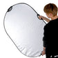 Pxel RF-13X18 5 in 1 Portable Multi 50"x 70"/130 x 180CM Camera Lighting Reflector Diffuser Kit with Carrying Case for Photography