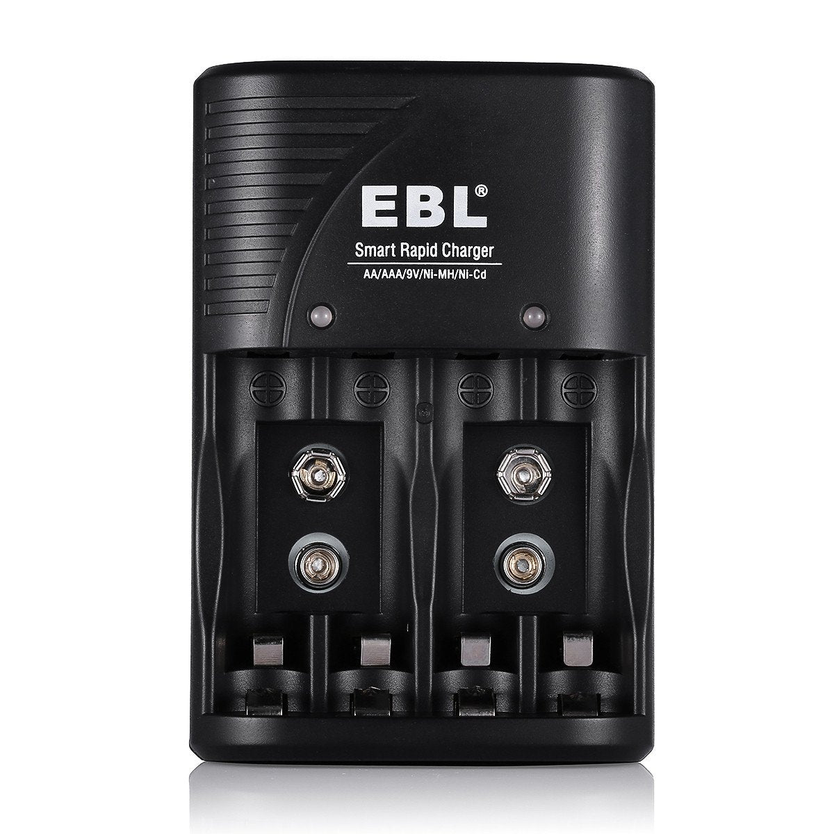 EBL 802 6 Bay Smart fast Battery Charger for AA AAA 9V Batteries