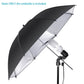 Pxel UM-BS84 33" 84cm Black and Silver Reflective Lighting Umbrella
