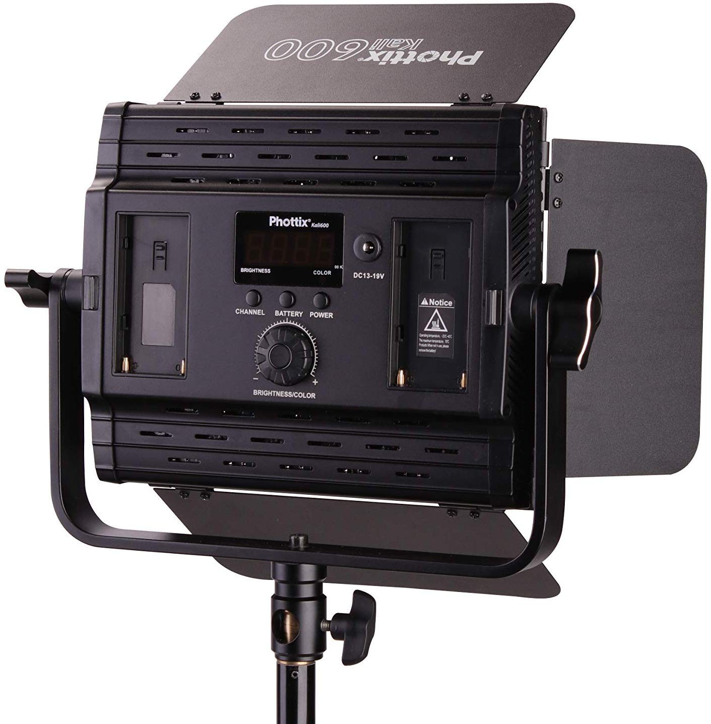 Phottix Kali600 Studio LED Panel for Videography and Photography Vlog Light
