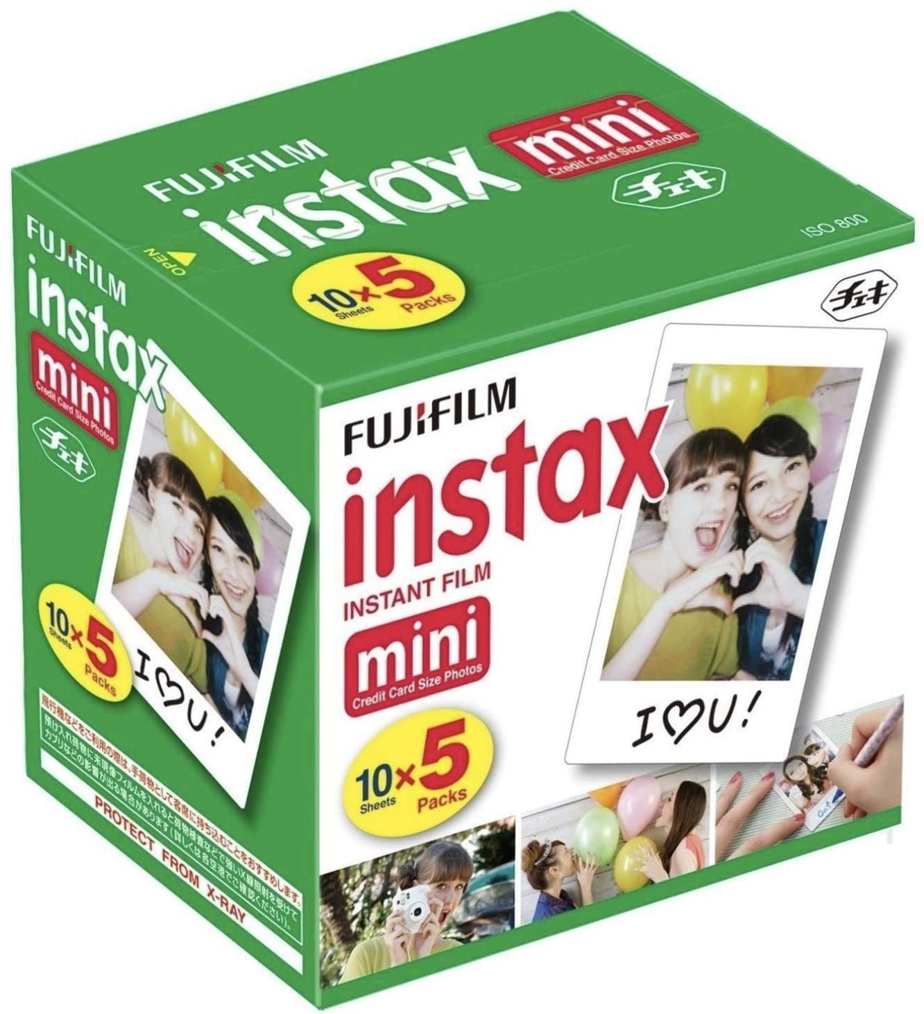 Fujifilm Instax Mini Glossy 50 Sheets Film - Single Pack