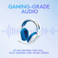 Logitech G335 Wired Gaming Headset with 3.5 mm Audio Jack for PC, Xbox, PlayStation and Mobile Device (Black, White)