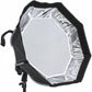Triopo 90cm Octagon Softbox with Inner and Outer Diffuser and Grid (SK90 SK-90)