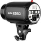 [CLEARANCE] Godox E250 Professional Studio Daylight Flash Head with up to 5600k Color Temperature