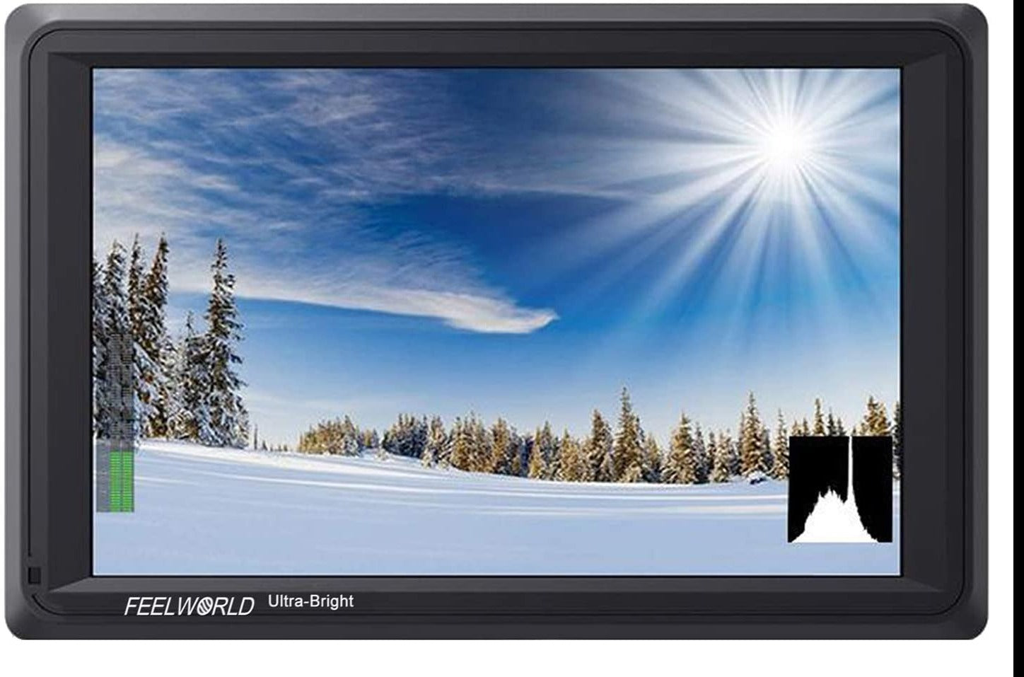 FEELWORLD FW279S 7 Inch 2200nit Daylight Viewable Full HD 1920x1200 IPS Panel DSLR On Camera Field Monitor 3G SDI 4K HDMI Input/Output Video Assist Peaking Focus