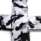 Fender Wide Canvas Camo Guitar Strap 2" 74mm 34" to 59" Long Camouflage (Winter, Woodland)