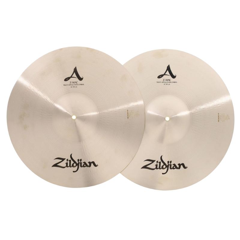 Zildjian A Series Z-Mac 16" / 18" Medium Heavy Cymbals Multi-Application for Marching and Concert Band | A0475, A0477