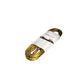 Surelock 20ft Nylon Braided Instrument Cable with 1/4-inch Male to Male Plugs for Guitars and Keyboards (Gold) | BC108