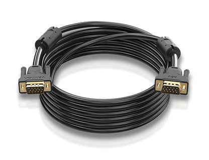 Vention 1080p VGA Cable (3+6) 5-Meters Male to Male Gold Plated (DAE) HD Video Connector for TV PC Projector