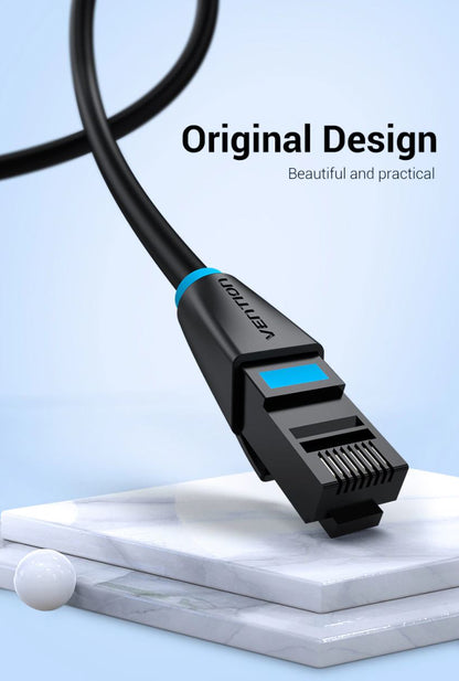 [CLEARANCE] Vention CAT6 Ethernet Round Cable UTP Patch 1000Mbps Lan Network Wire Cord for Internet Router PC Modem