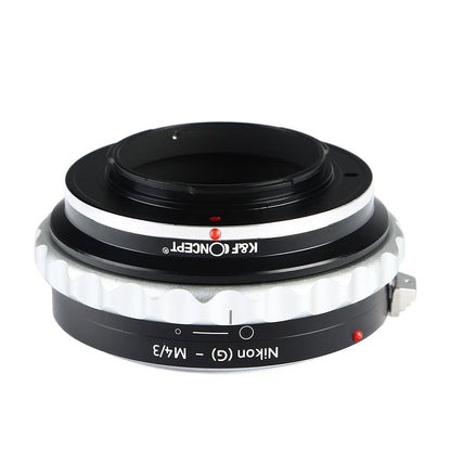 [CLEARANCE] K&F Concept NIK(G)-M4/3 High Precision Lens Adapter Mount for Nikon G Mount Lens to M43 Micro Four Thirds M43 Mount Body Mirrorless Camera