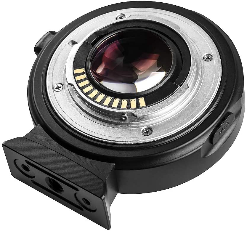 VILTROX EF-M2 II Autofocus Lens Mount Adapter 0.71X for Canon EOS EF Lens to Micro Four Thirds MTF Camera (VERSION 2)