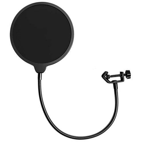 Maono AU-PF150 Professional Microphone Pop Filter 5.5 inch with Metal Gooseneck Clip Arm