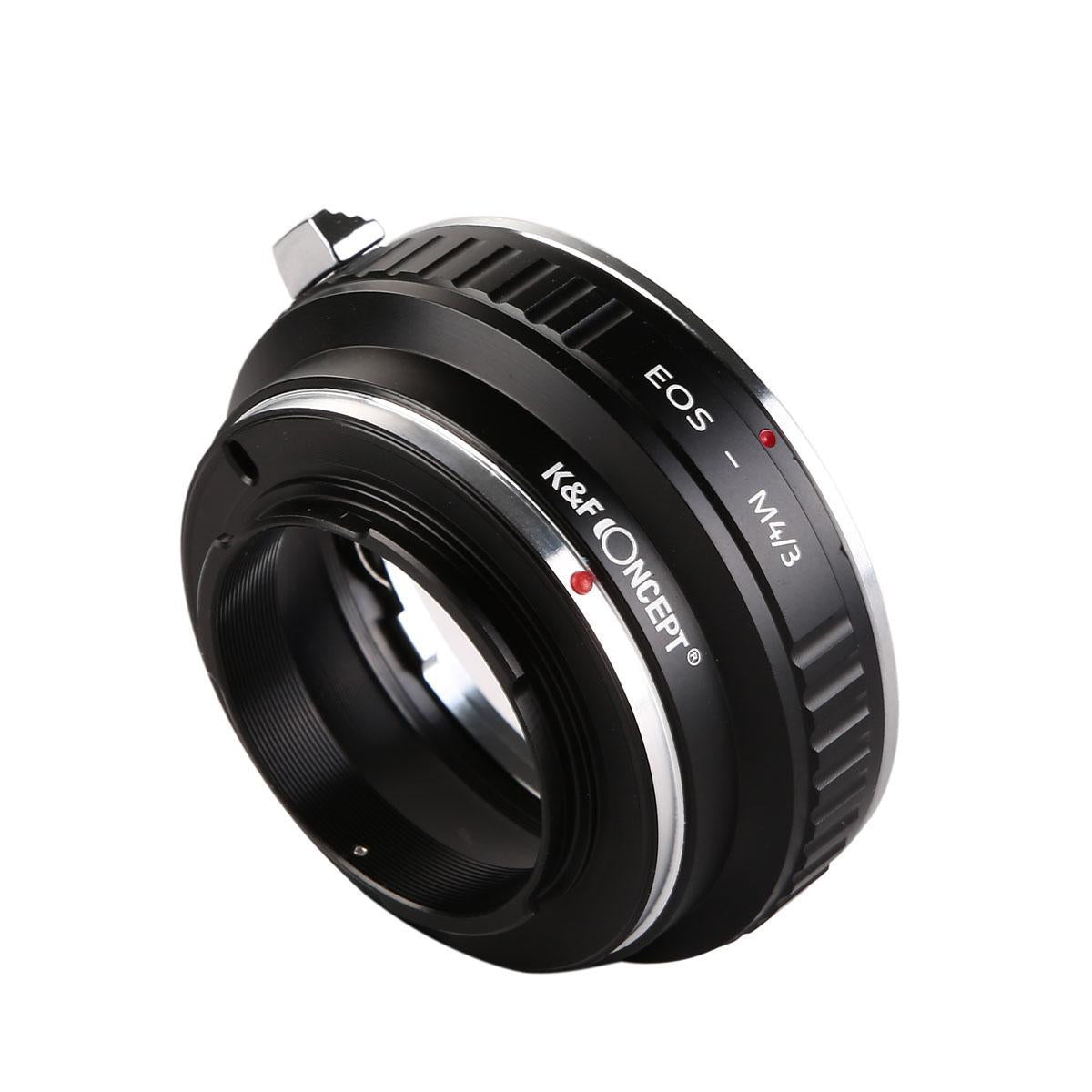 K&F Concept EOS-M4/3 High Precision Lens Adapter Mount for Canon EOS EF EF-S Lens to M4/3 Micro Four Thirds MFT Mount Camera Body