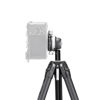 [CLEARANCE] Ulanzi Zero-Y Lightweight Carbon Fiber 5-Section Travel Tripod with 5kg Payload, Panoramic Ballhead, & Foot Switch Lock | 3028