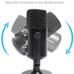 Maono AU-902 USB Microphone, Cardioid Condenser Podcast Mic with Dual Volume Control, Mute Button, Monitor Headphone Jack, Plug and Play for Vocal, YouTube, Livestream, Recording, Gaming