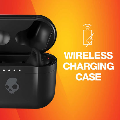 [CLEARANCE] Skullcandy Indy™ Fuel True Wireless Earbuds with Wireless Charging Case 6h Playtime IP55 Water-Resistant (True Black)