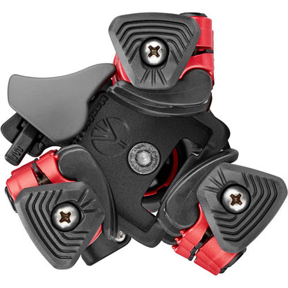 Manfrotto MKBFRA4RD-BH BeFree Color Aluminum Travel Tripod with Ball Head for Photography, Vlogging, etc. (Red)