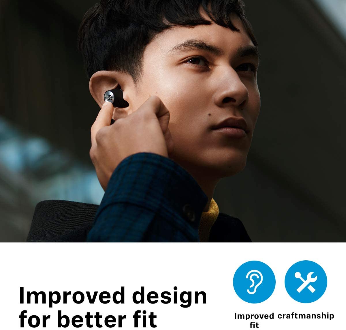 Sennheiser MOMENTUM True Wireless 2 Earbuds IPX4 Splash Resistant Bluetooth 5.1 Noise-Cancelling In-Ear Headphones with 2 Mics 7h Playtime