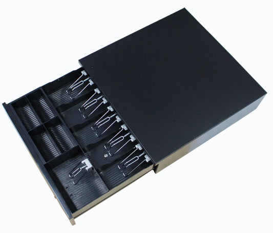 Logicscan YK405C Cash Register Drawer Box with 2 Keys 6 Bill 4 Coin for POS Printers RJ11