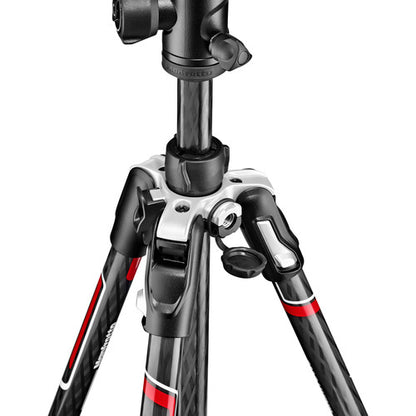 Manfrotto Befree Advanced Carbon Fiber Travel Tripod with 494 Ball Head Twist Locks, Black (MKBFRTC4-BH)