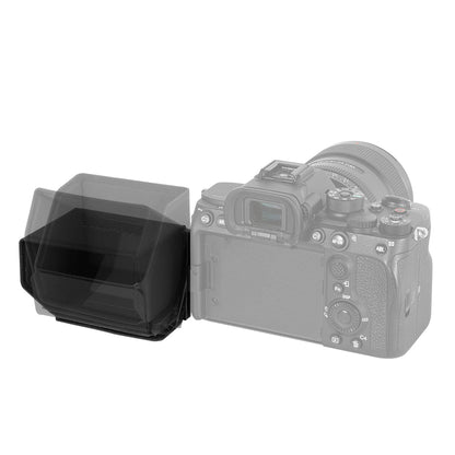 SmallRig Sunhood for Sony Alpha 7S III/Alpha 7C/ZV-1/ZV-E10/FX3 Mirrorless Camera LCD hood with Raised Internal Edges Slide-in Mounting 3206