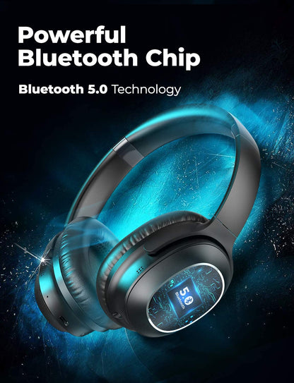 [CLEARANCE] Tribit QuietPlus 72 Wireless Headphones Bluetooth 5.0 Foldable with 2 Microphones Noise Cancelling 500mAh 30h Playtime Rich Bass HiFi Sound BTH72 | C02-2042N-72