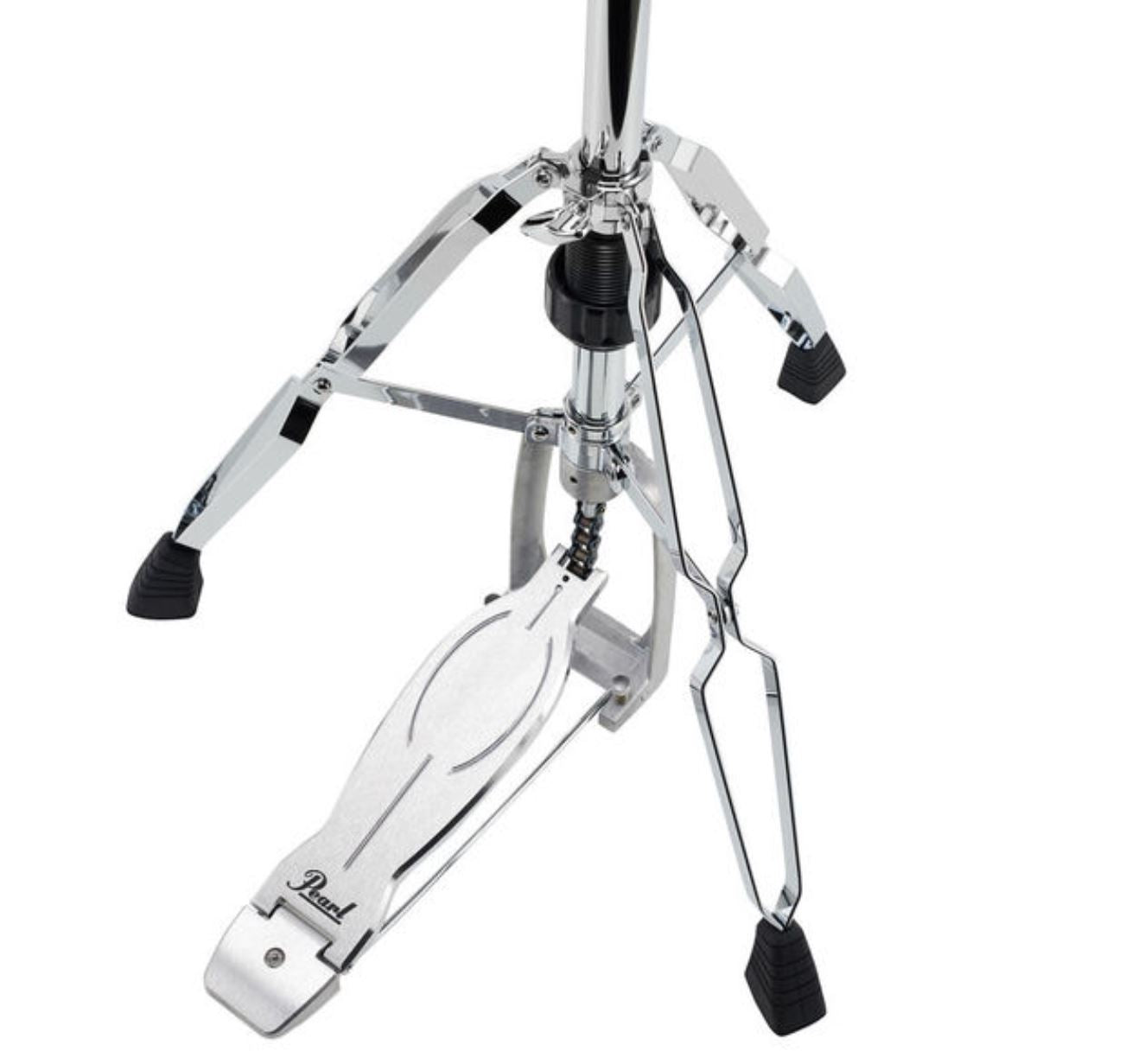 Pearl H1030 Double-Braced Hi-Hat Cymbal Stand with 760mm-940mm Height Range Swiveling Legs Footboard