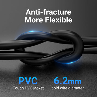 [CLEARANCE] Vention CAT6 Ethernet PVC Cable SSTP Patch 1000Mbps 250MHz Lan Network Wire Cord for Internet Router PC Modem (Available in 5M, 8M & 10M)