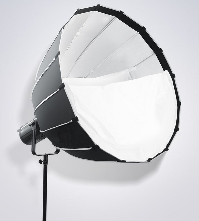 Triopo 27.6 inches / 70cm Parabolic Hexadecagon Umbrella Softbox for Photography, Location Shoots, Studio Equipment (KP2 70)