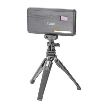 Ulanzi VL200 Mini LED Portable Bi-color Lightweight Pocket Video Camera Light LCD Display with Diffuser for Photography Lighting