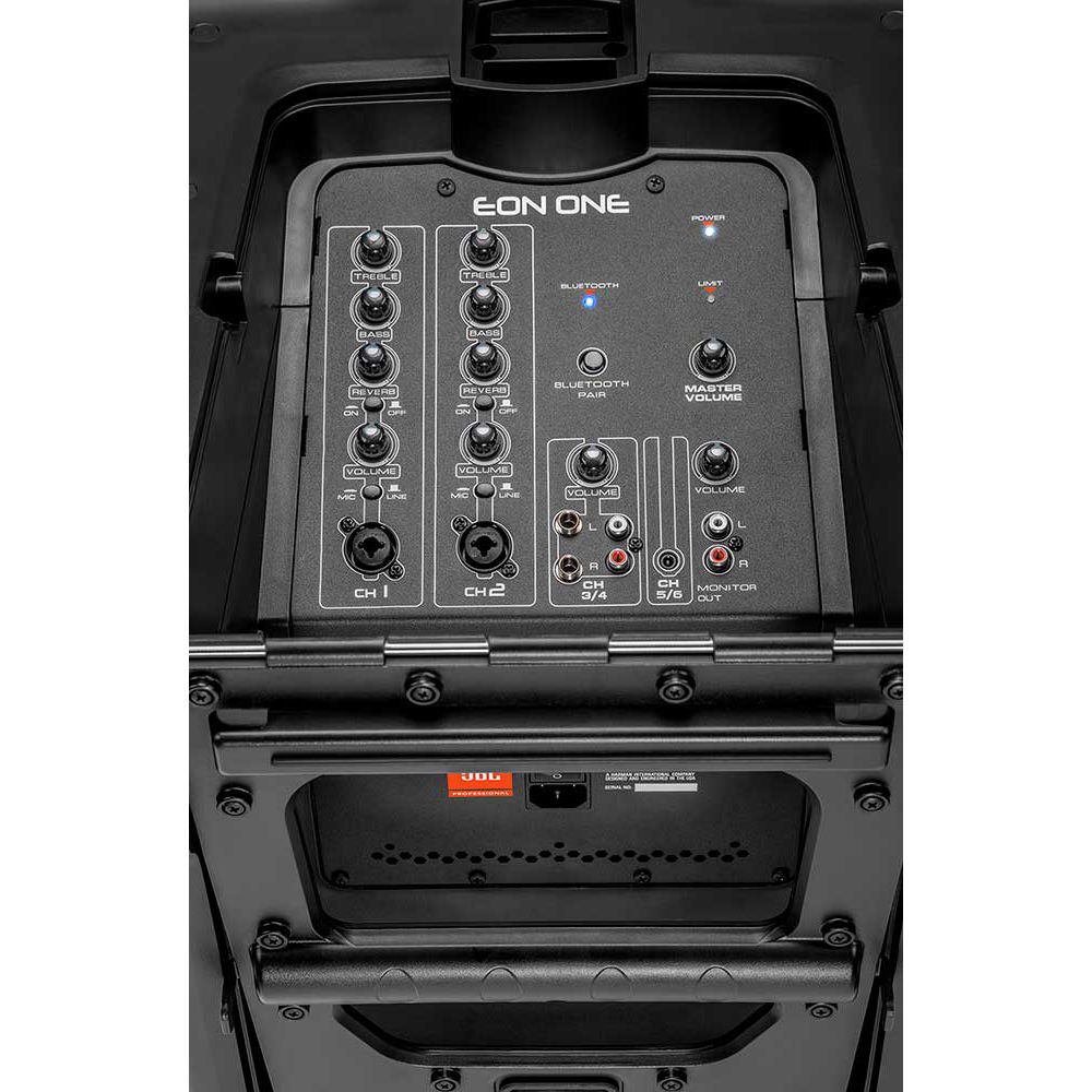 JBL EON ONE All-In-One PA Speaker System with Bluetooth Audio Streaming Six Channel Mixer for Live Performance Conference
