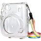 Pikxi Clear Acrylic Transparent Case with Adjustable Sling Strap for Fujifilm Instax Mini 11 Camera (CMP11-01)