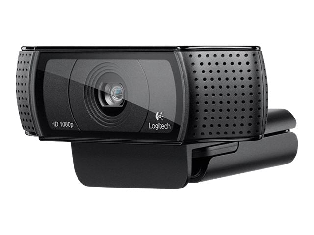Misbruge Cataract Døds kæbe Logitech C920 Pro HD Webcam 1080p 30 fps with Microphone, Widescreen V – JG  Superstore