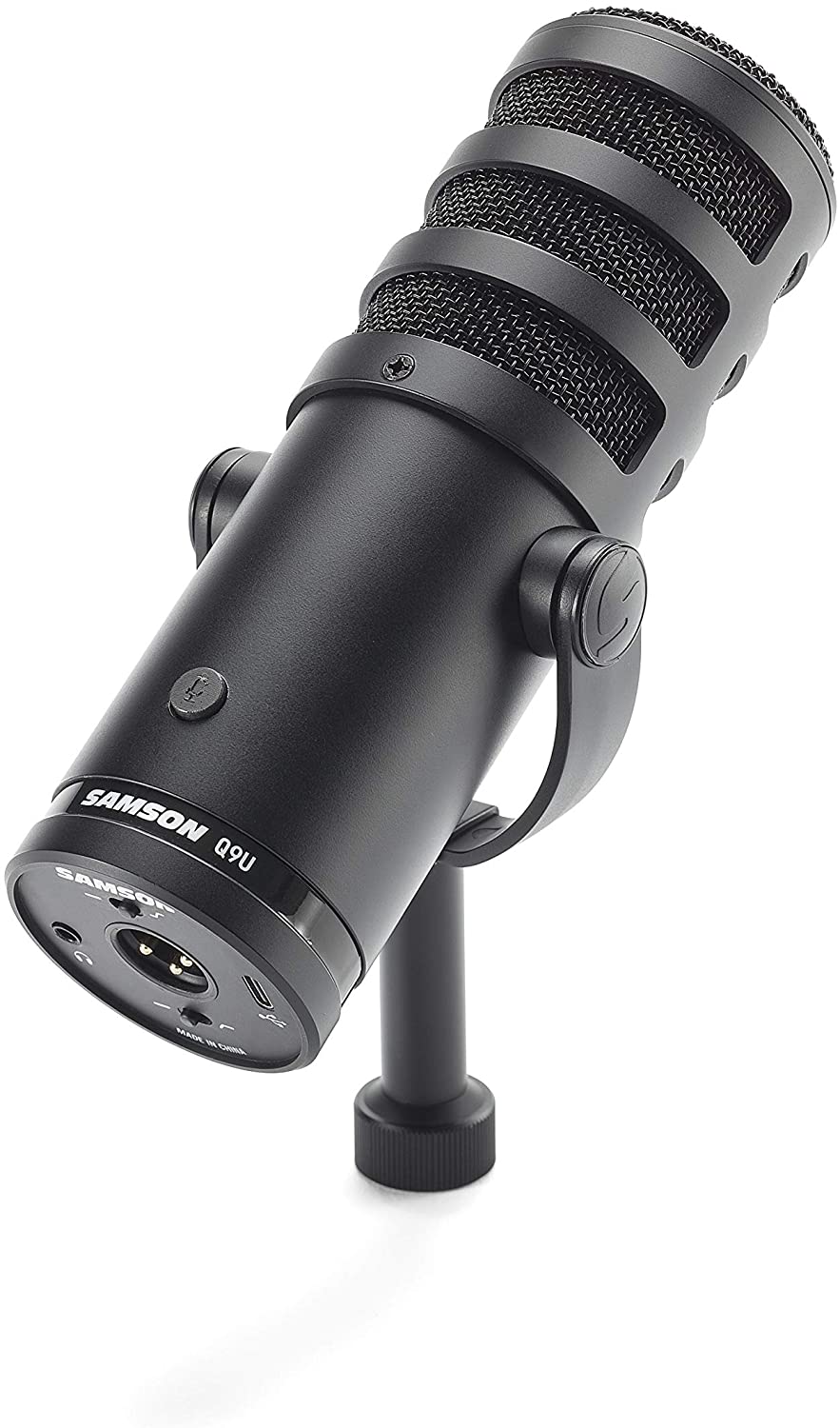 Samson Q9U Professional USB/XLR Dynamic Broadcast Microphone Podcast Music Recording