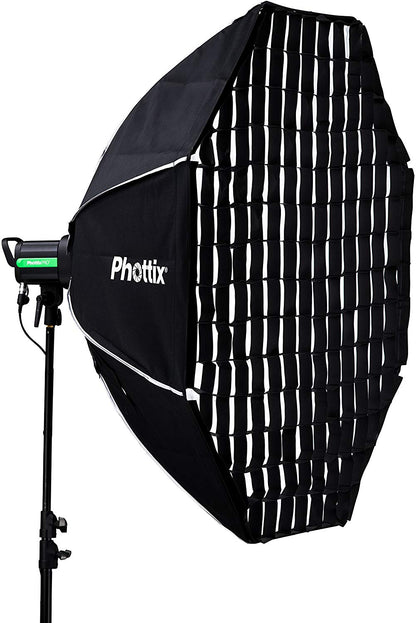 [CLEARANCE] Phottix Solas Octagon Softbox with Grid 122cm or 48 Inches
