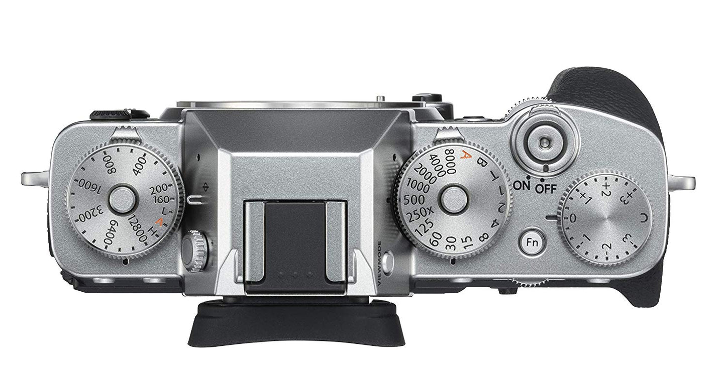 FUJIFILMX-T3 Mirrorless Digital Camera (Body Only) (Silver)