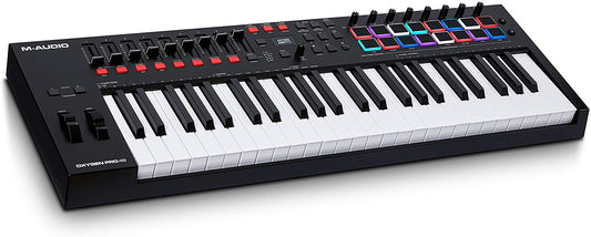 M-Audio Oxygen Pro 49 Powerful, 49-key USB Powered MIDI Controller with Smart Controls and Auto-mapping