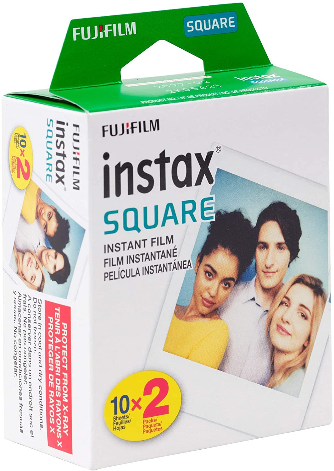 Fujifilm Instax Square Glossy 10 Sheets Film - Twin Pack