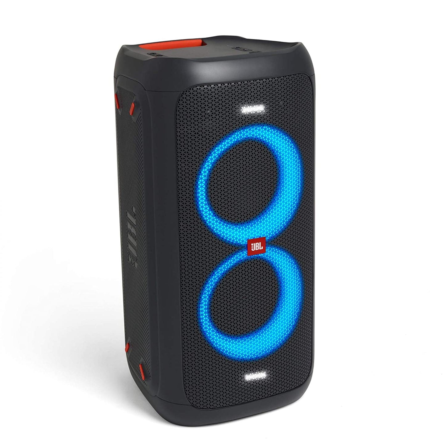 JBL PartyBox 100 Powerful Portable Bluetooth Party Speaker with up to 12hrs Playtime and Dynamic Light Show Features