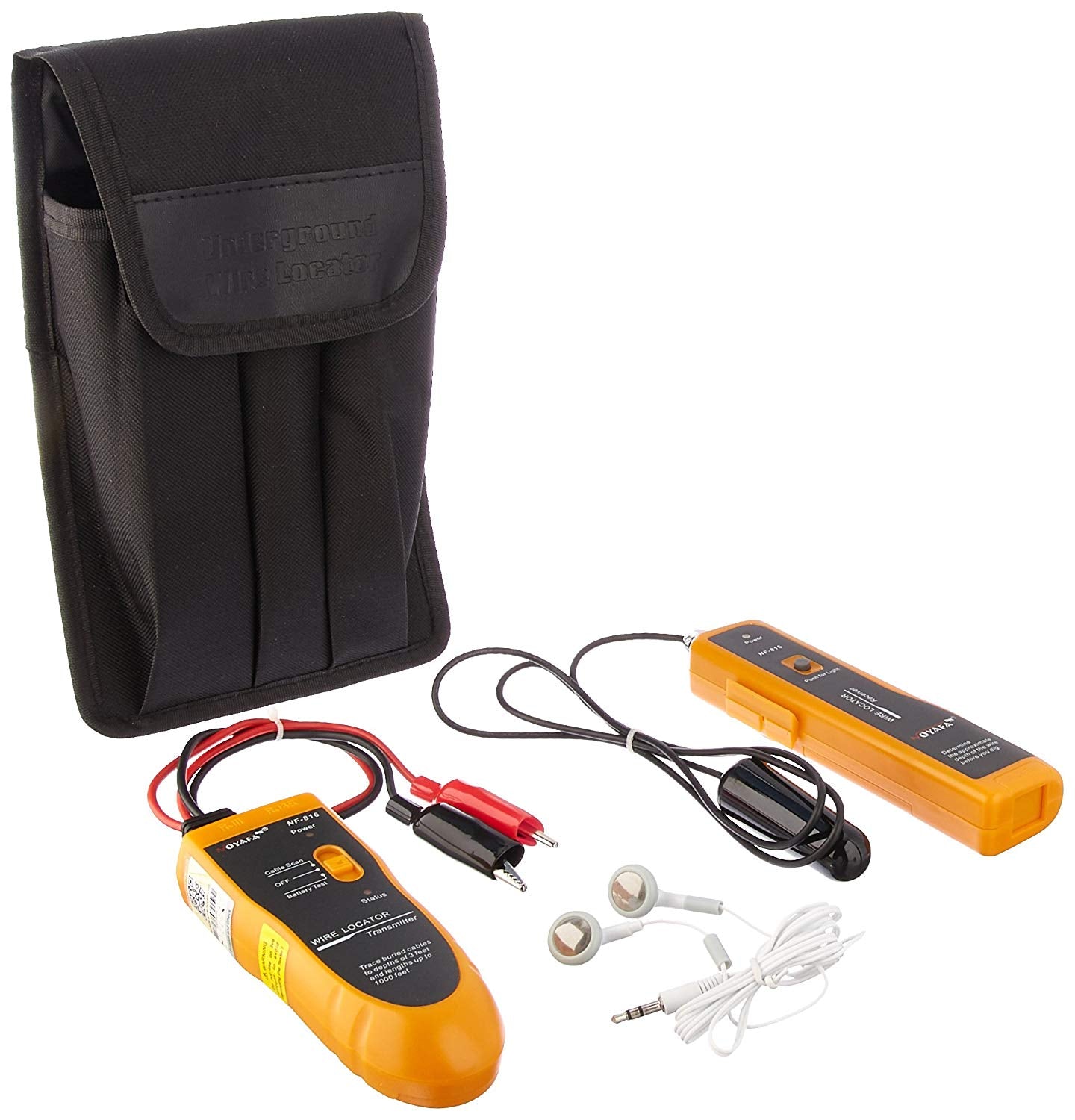 Noyafa NF-816 RJ11 Underground Buried Wire Locator Tracker Diagnose Tool Kit LAN Network Cable Tester